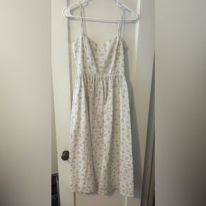 H&M linen midi dress